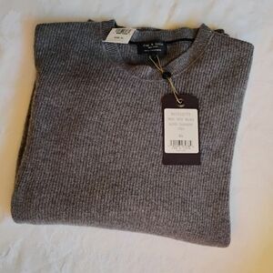 Rag & Bone Men's Crewneck Sweater in Gray